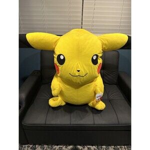 Giant Pikachu Plush 32” Toy Factory Pokémon – NWT Large Stuffed Animal
